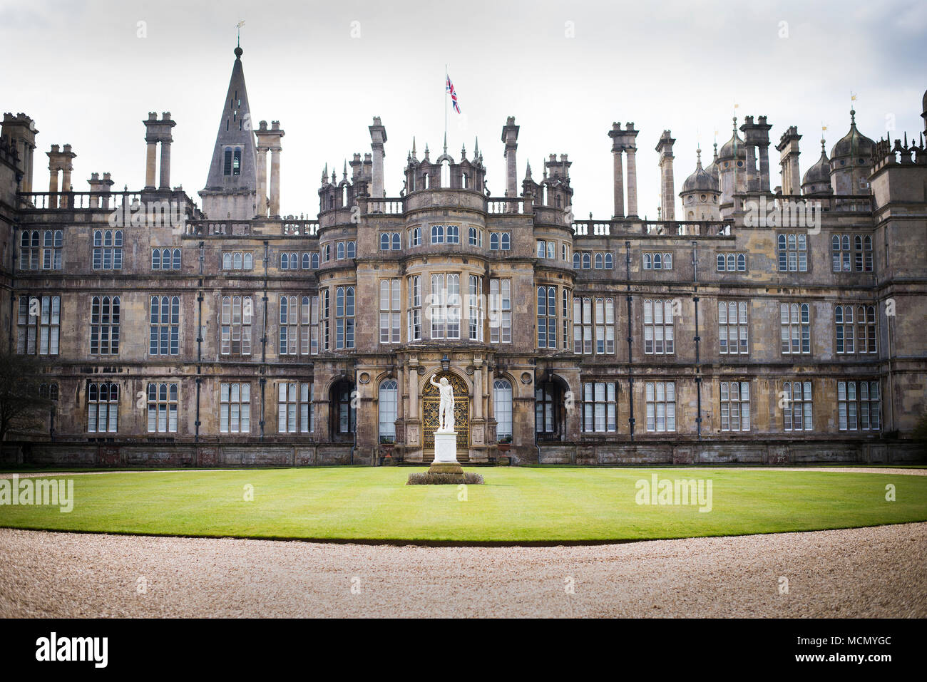 Burghley House near Stamford, Lincolnshire Stock Photo Alamy