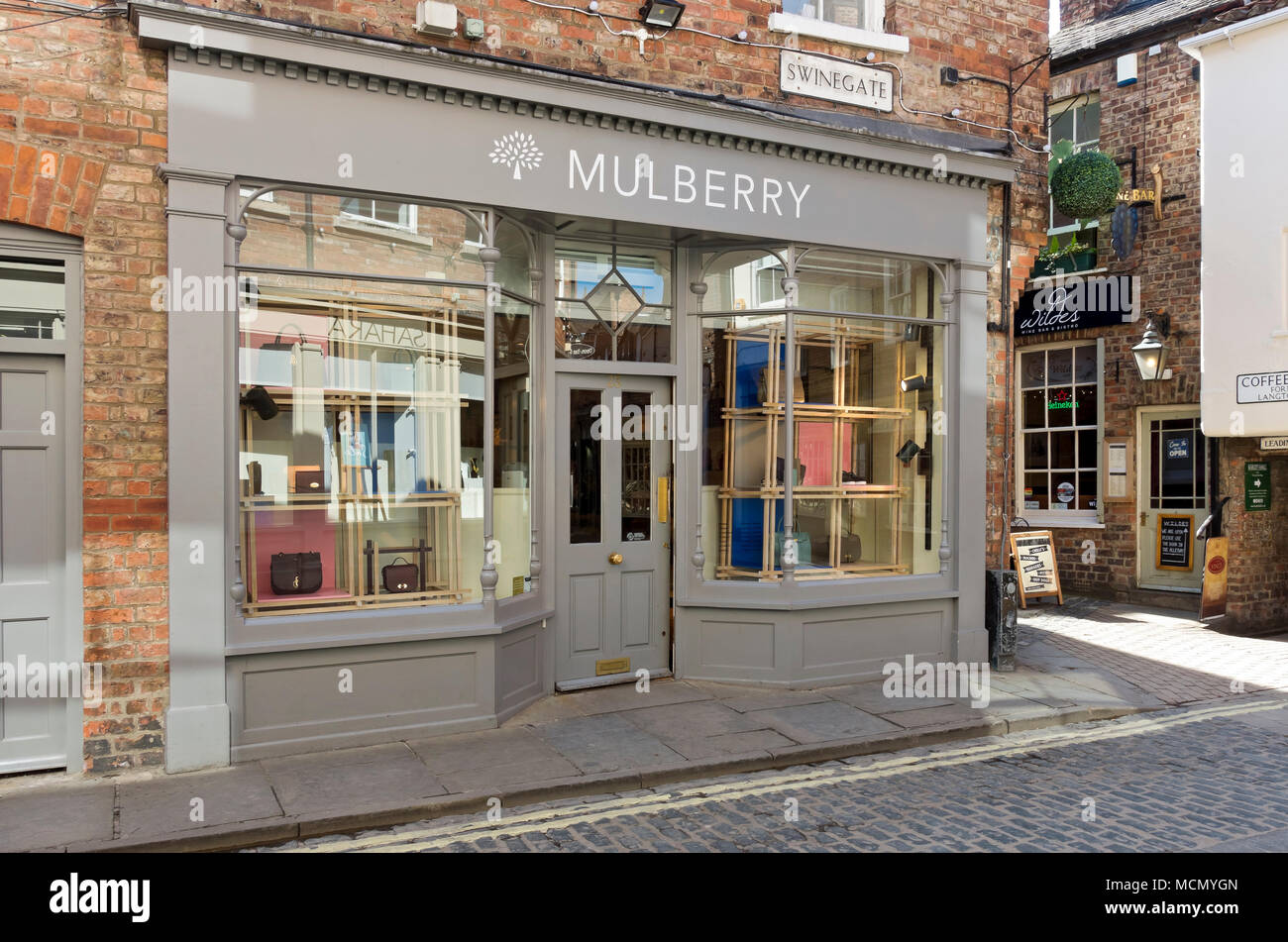 Mulberry store shopping centre hi res stock photography and images