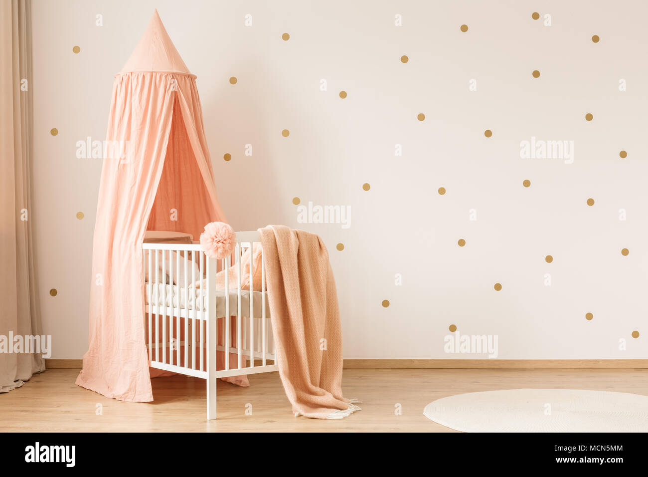 crib against bed
