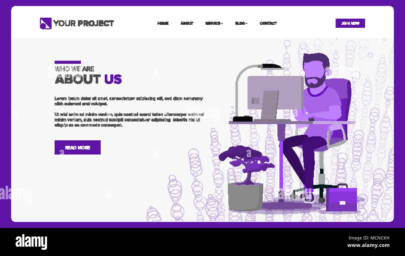 Web Page Design Vector Business Graphic Responsive Banner