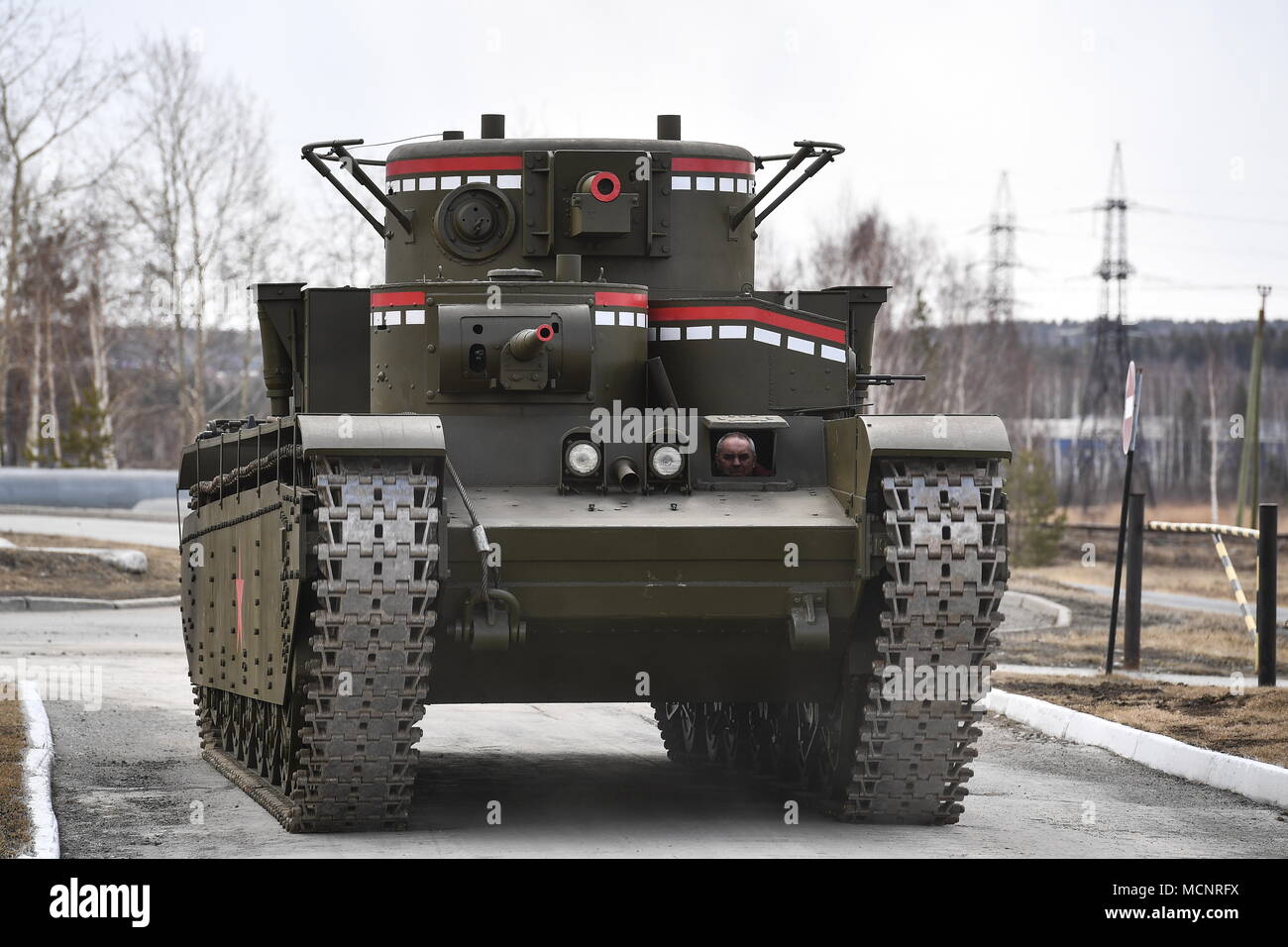 Soviet T 35 Tank High Resolution Stock Photography and Images - Alamy