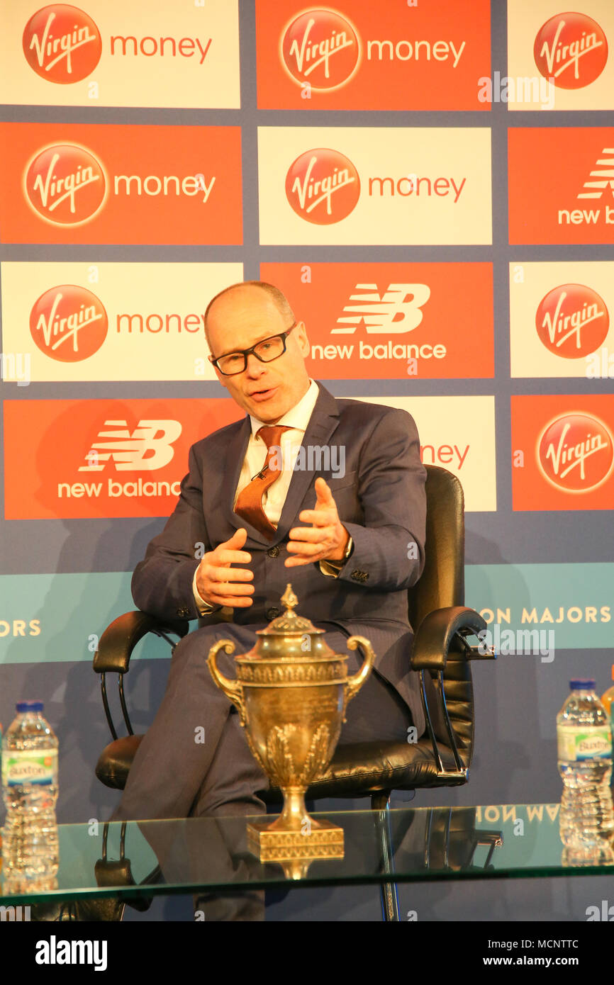London UK 17 April 2018 Hugh Brasher Race Director for the London