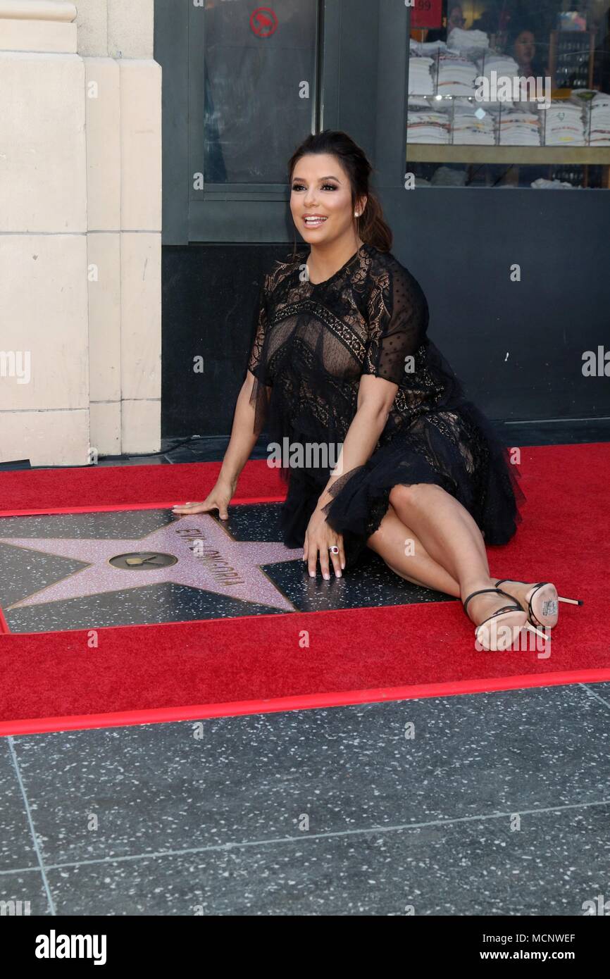 Eva Longoria at the induction ceremony for Star on the Hollywood Walk(01)