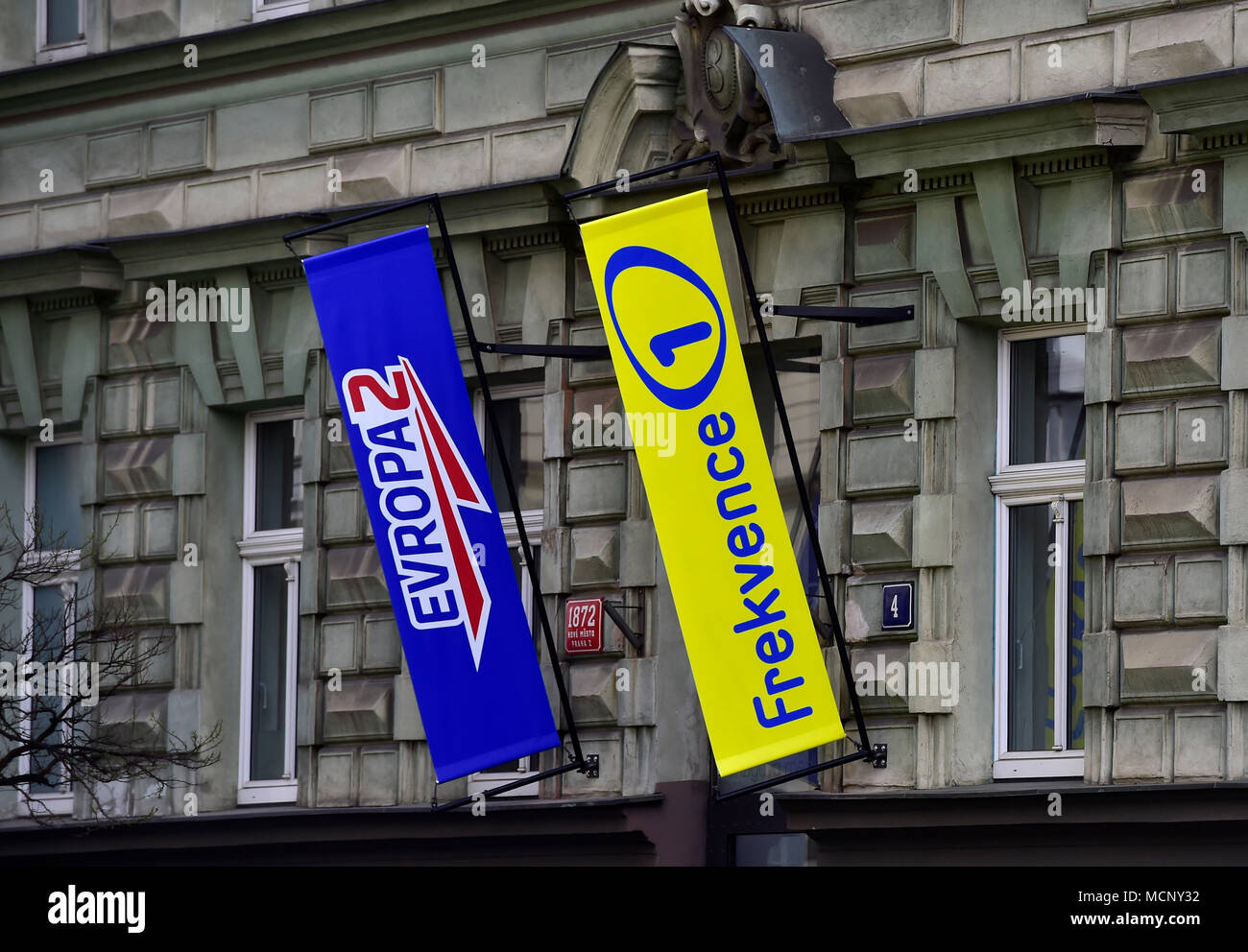 Prague, Czech Republic. 17th Apr, 2018. Czech Media Invest (CMI), which is  co-owned by billionaire Daniel Kretinsky, is buying Lagardere company's  radio stations in the Czech Republic, Slovakia, Poland and Romania for