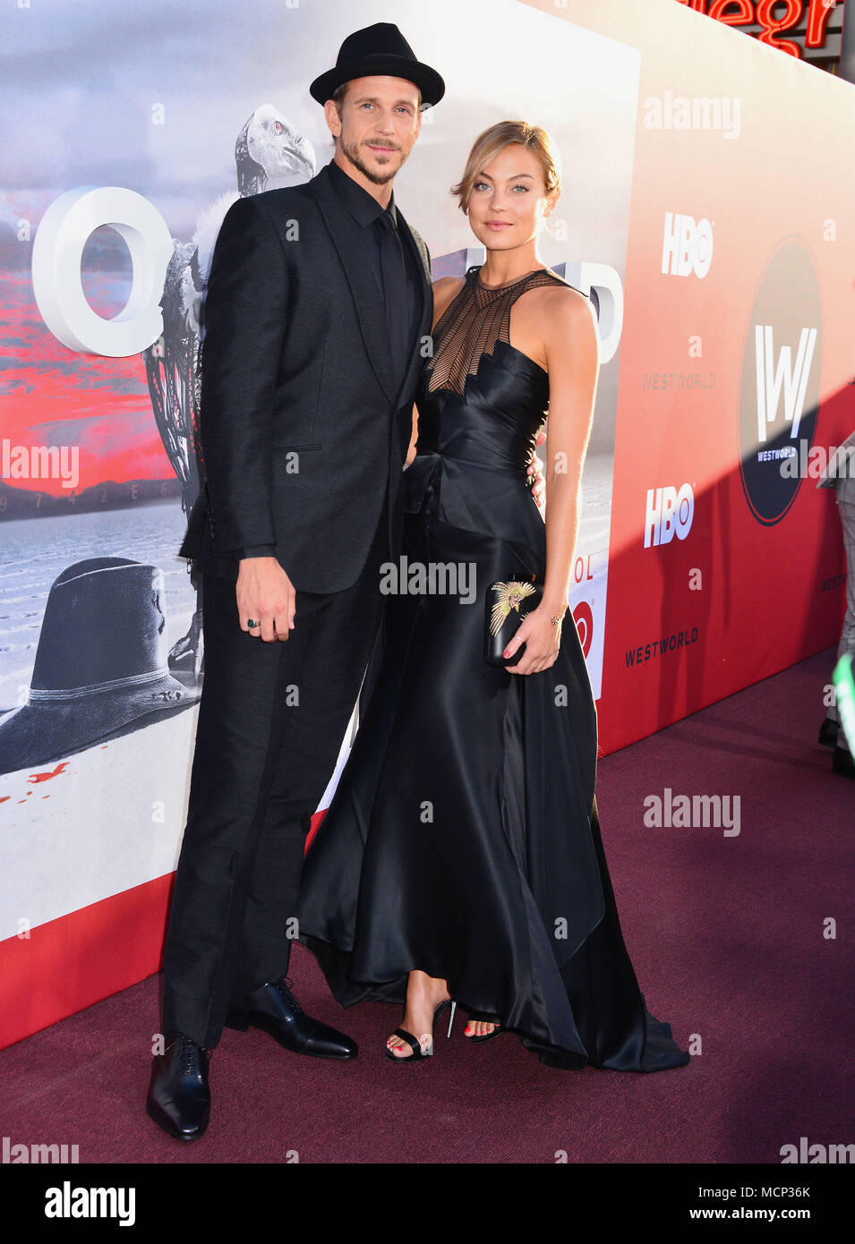Caroline sjostrand 077 arrives for the premiere of hbos hi-res stock