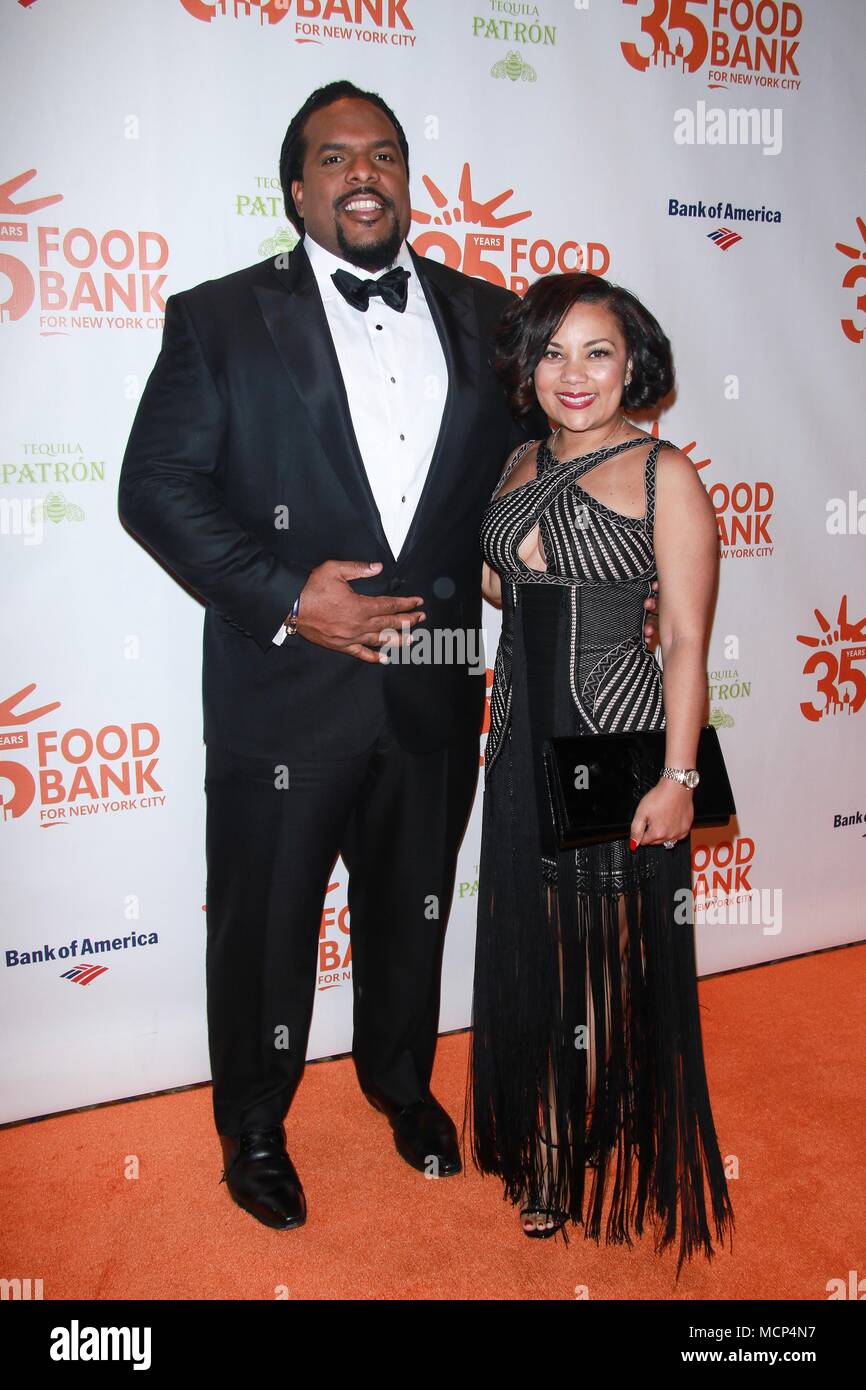 New York, NY, USA. 17th Apr, 2018. Willie Colon, Aikisha Holly Colon at ...