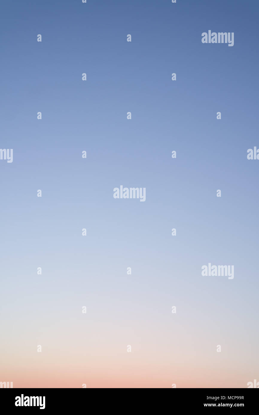 Clear evening sky without clouds. Sky background or gradient Stock Photo -  Alamy, image size:866x1390