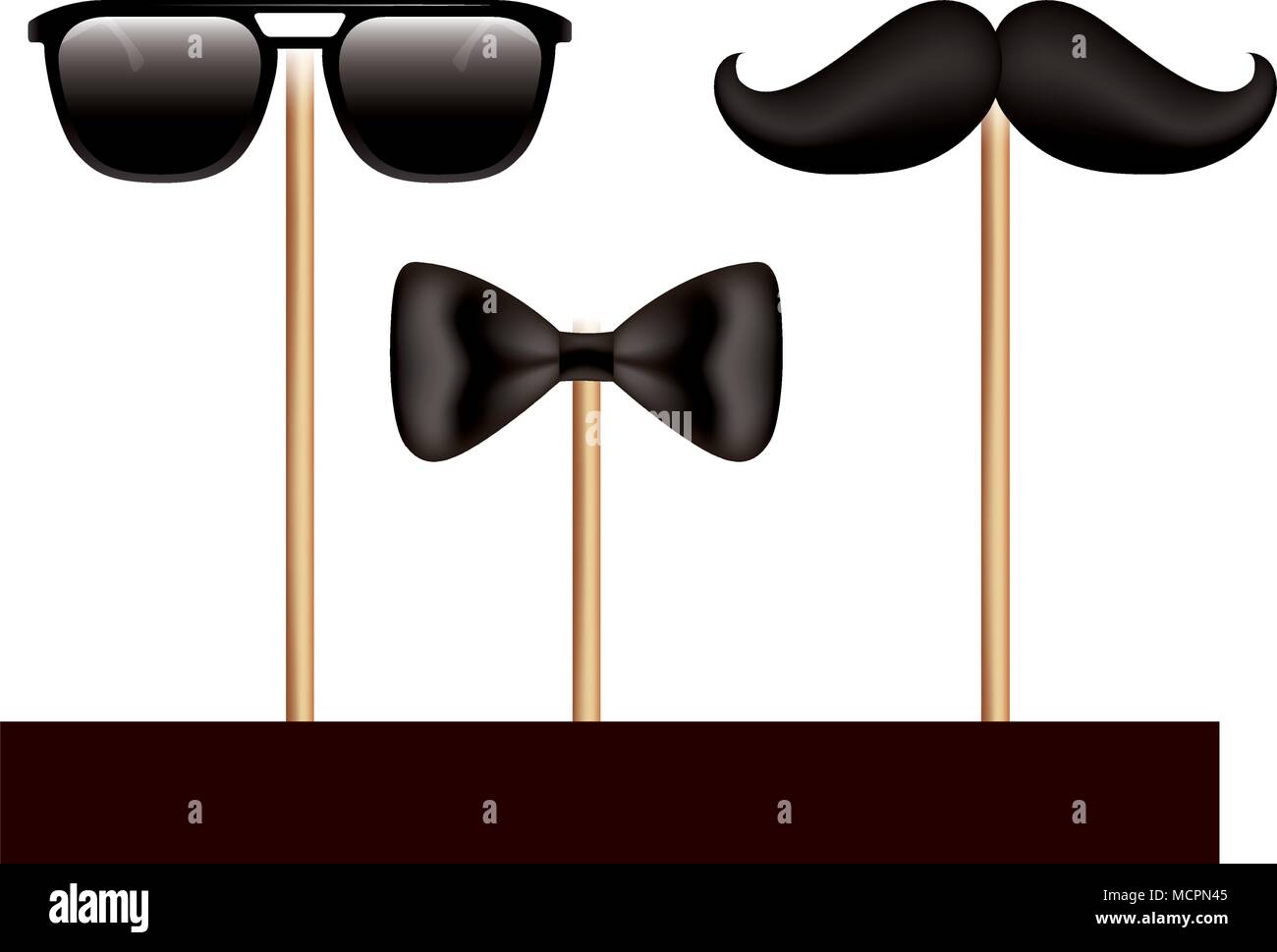 happy fathers day set accessories Stock Vector Image & Art - Alamy
