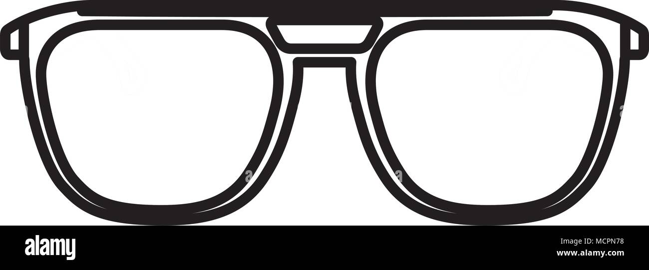 eye glasses isolated icon Stock Vector Image & Art - Alamy