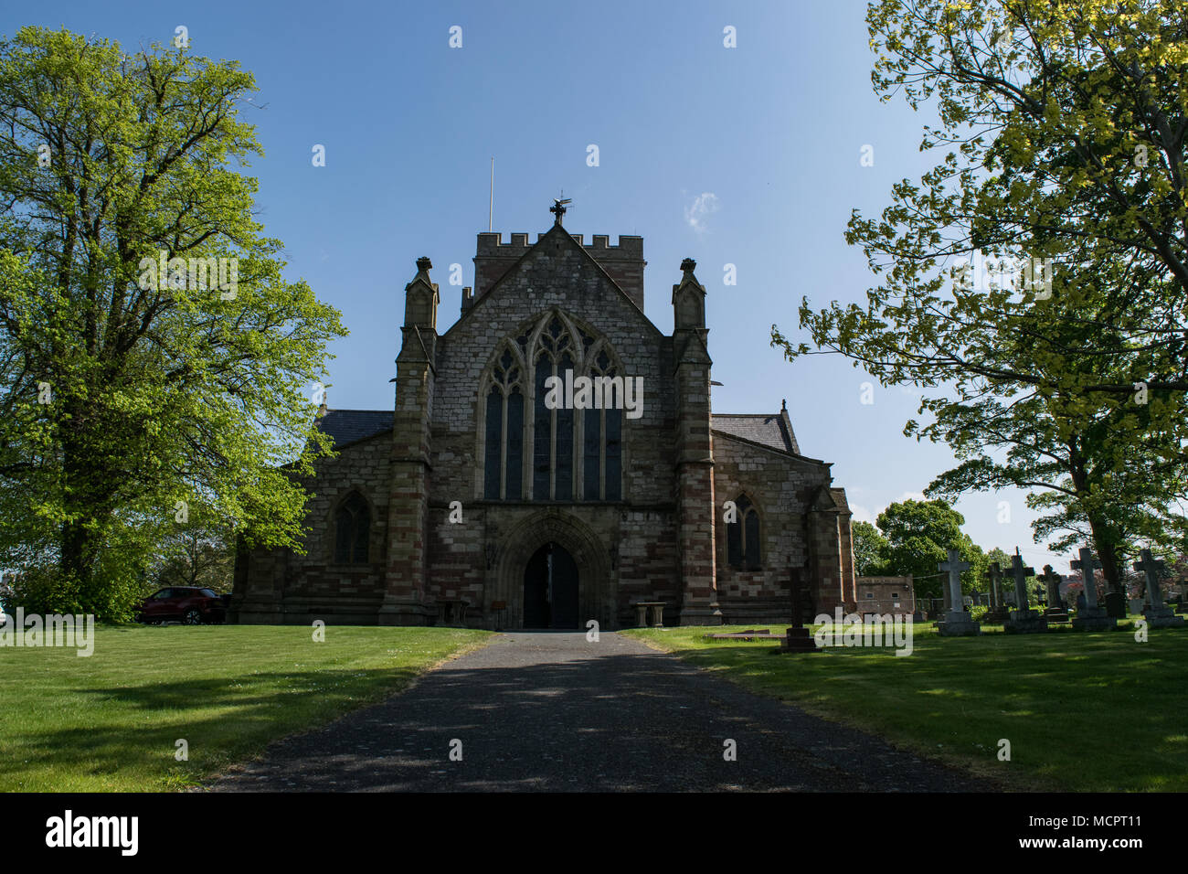 St Asaph, North Wales, UK Stock Photo Alamy