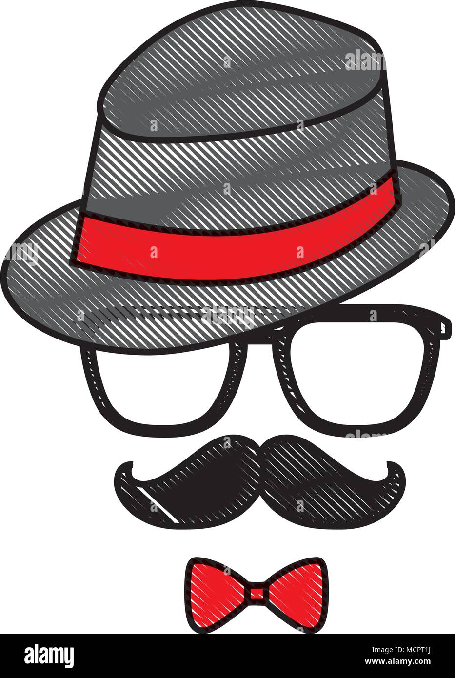 Top Hat, Glasses, Moustache, Bow Tie, Gloves, Smoking Pipe Men/'s Steampunk Set