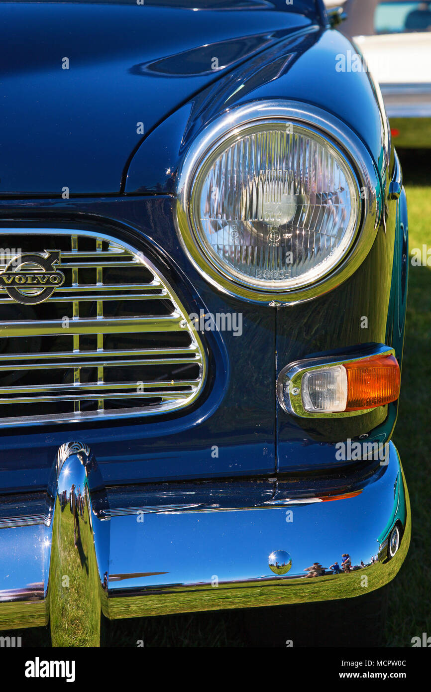 Front of a Volvo Amazon car Stock Photo
