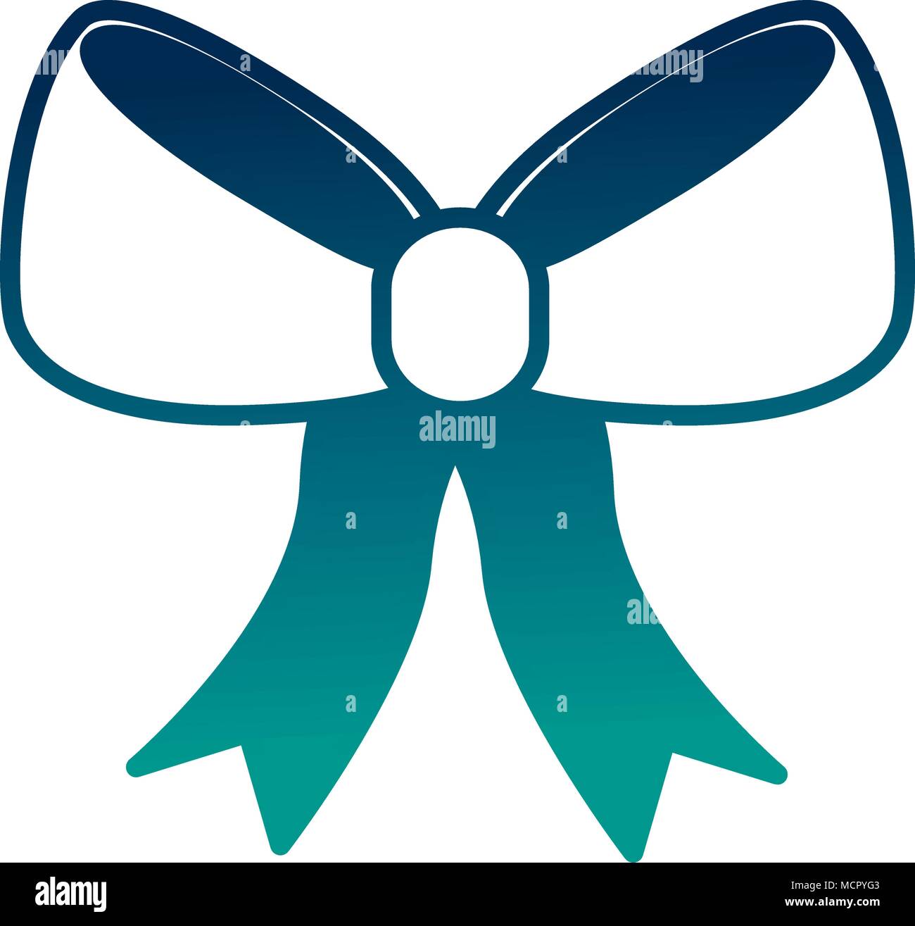 bow ribbon isolated icon Stock Vector Image & Art - Alamy