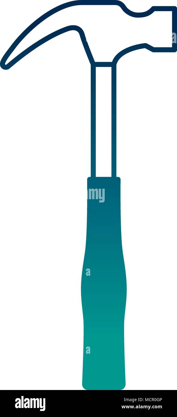 hammer tool isolated icon Stock Vector Image & Art - Alamy