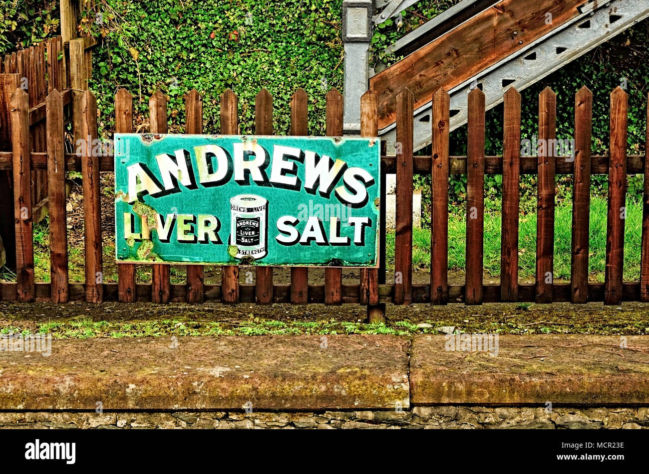 Andrews Liver Salt Stock Photo