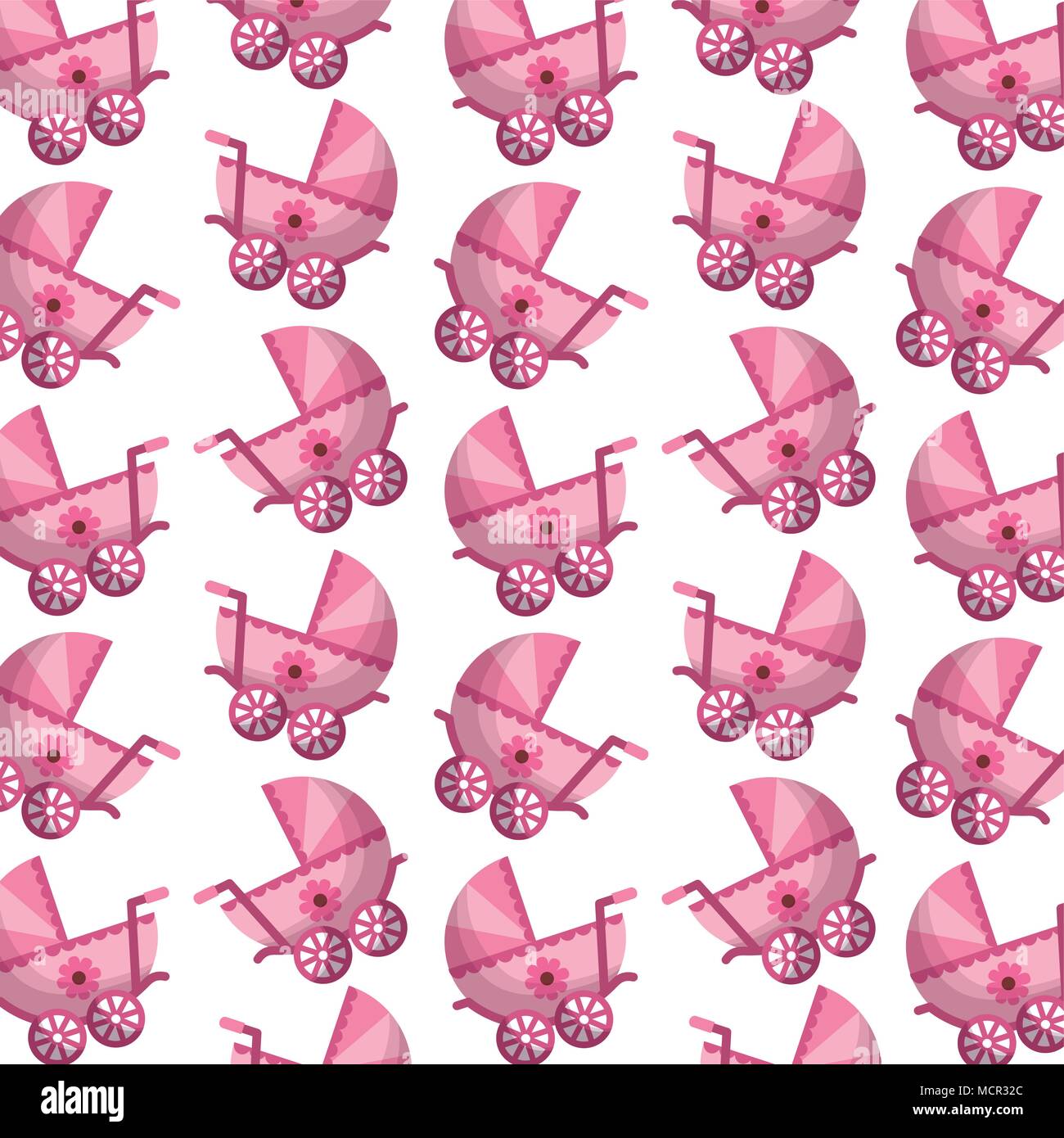 Baby Cart Girl Pattern Background Stock Vector Image Art Alamy Baby Cart Girl Pattern Background Stock Vector Image Art Alamy