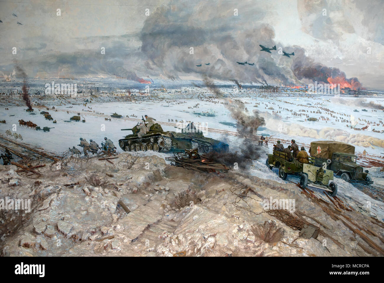 Military diorama hi-res stock photography and images - Alamy