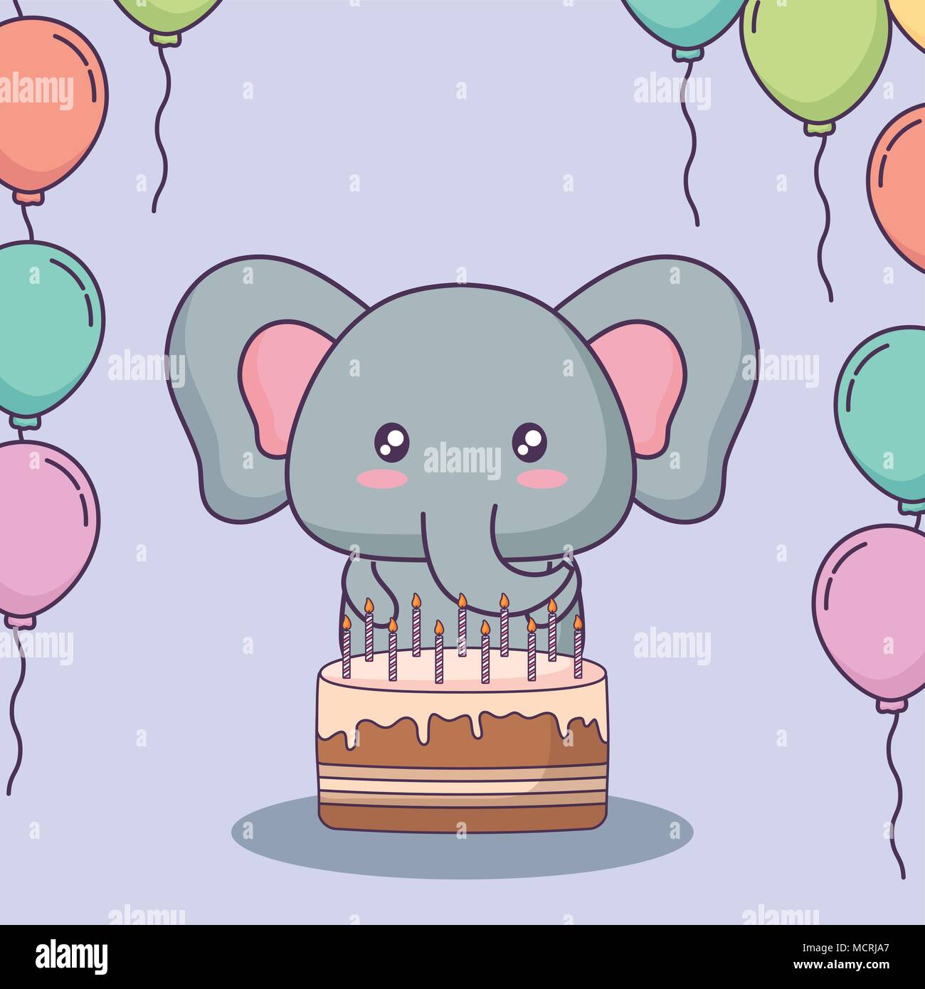 Elephant Baby Shower Cake - My Cake School