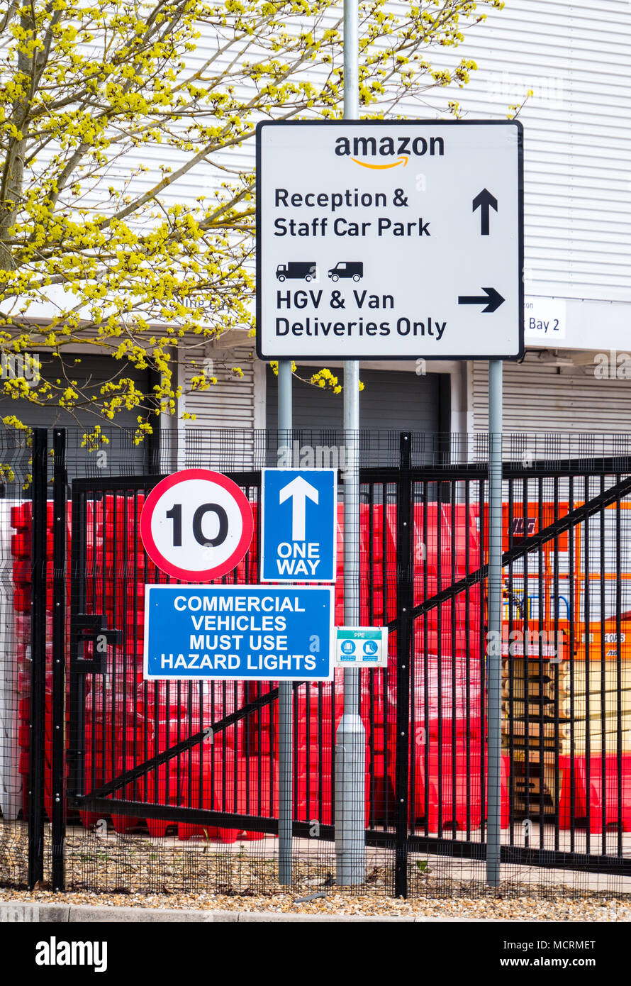 Amazon Logistics, Distribution Centre, Theale, Reading, Berkshire