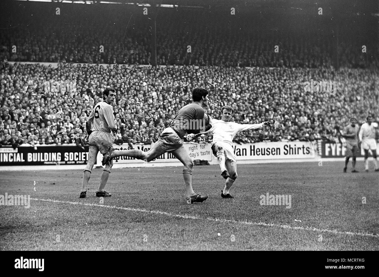 Leeds v West Brom 1968 Stock Photo Alamy