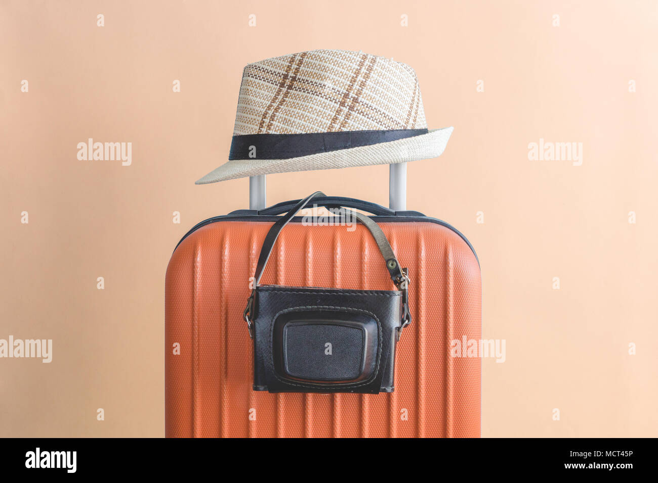 hat travel luggage