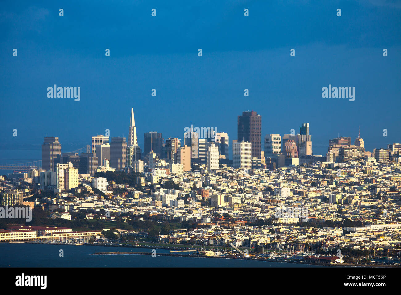 Northern Neighborhoods overview, San Francisco, California, USA Stock Photo