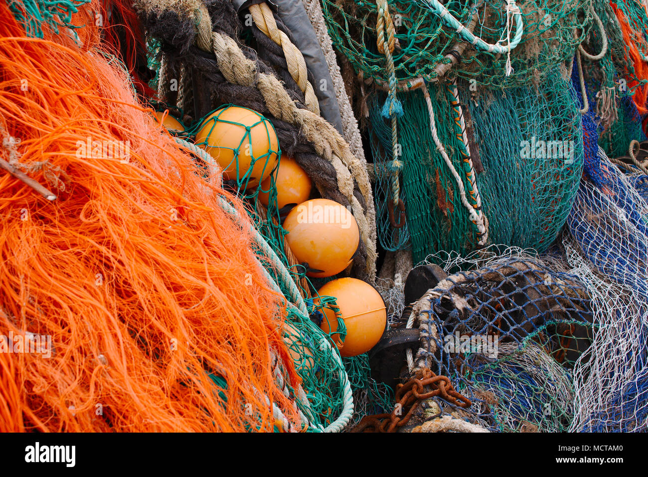 Commercial fishing equipment hi-res stock photography and images