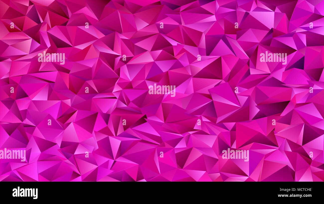 Abstract geometrical triangle tile mosaic background - vector graphic design Stock Vector