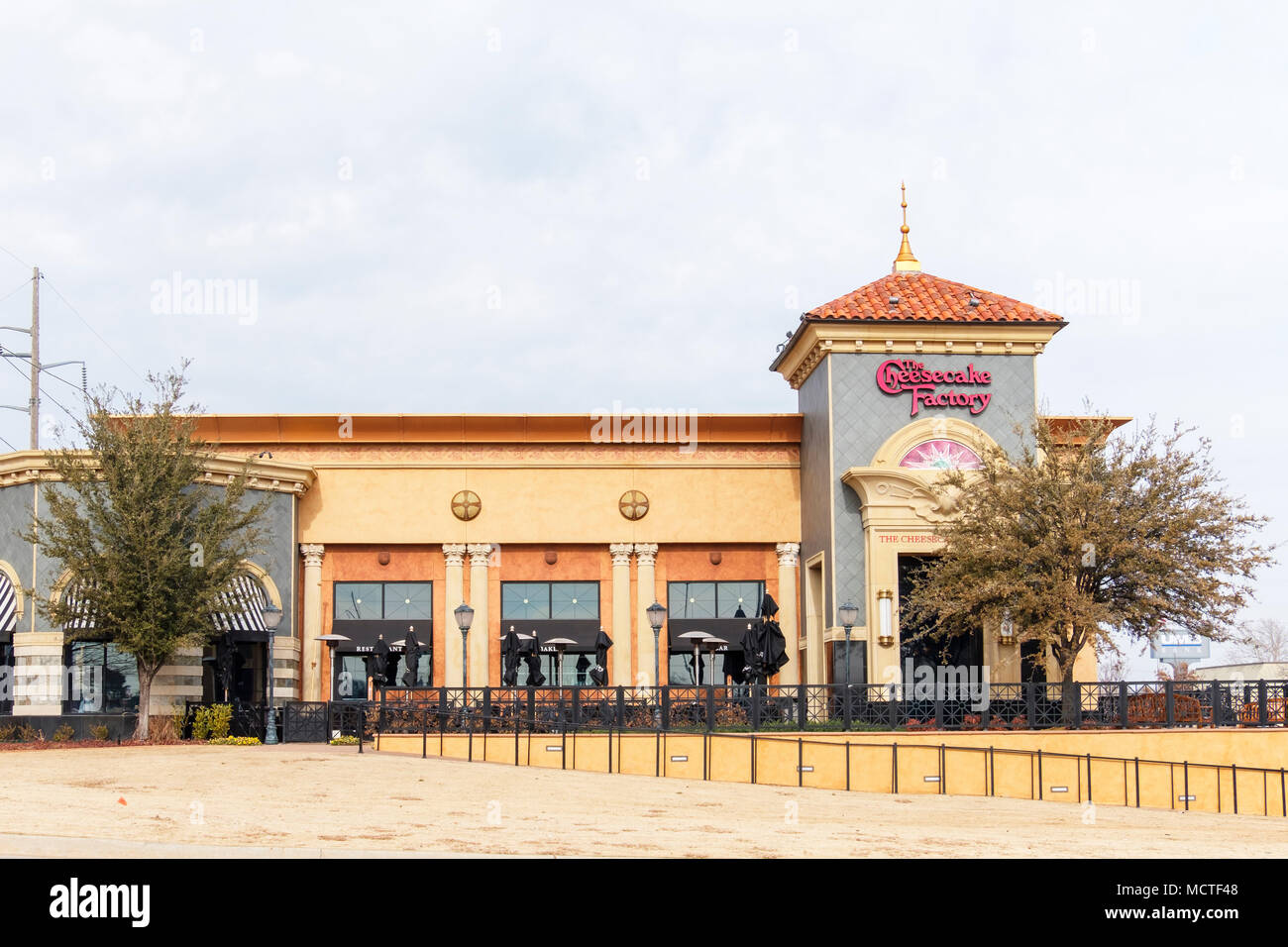 Downtown Atlanta in Georga USA 3393 Peachtree Rd, Atlanta Cheesecake  Factory restaurant at Mall at Lenox Square is an upscale Stock Photo - Alamy