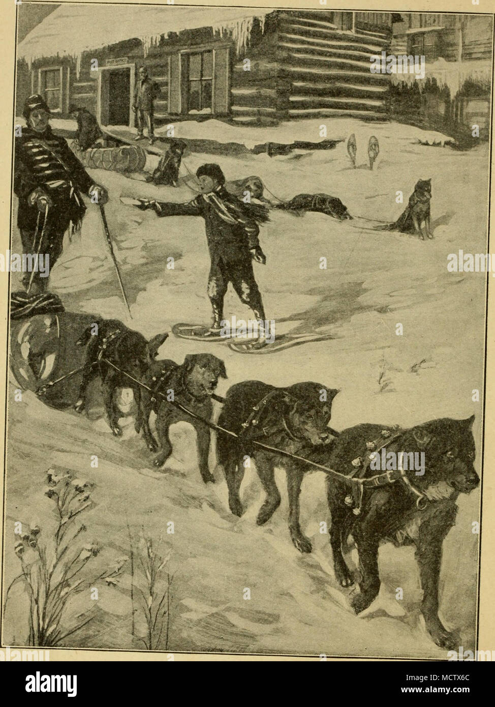 TRAINING ESKIMO DOGS FOR THE PEART EXPEDITION Stock Photo Alamy training-eskimo-dogs-for-the-peart-expedition-stock-photo-alamy