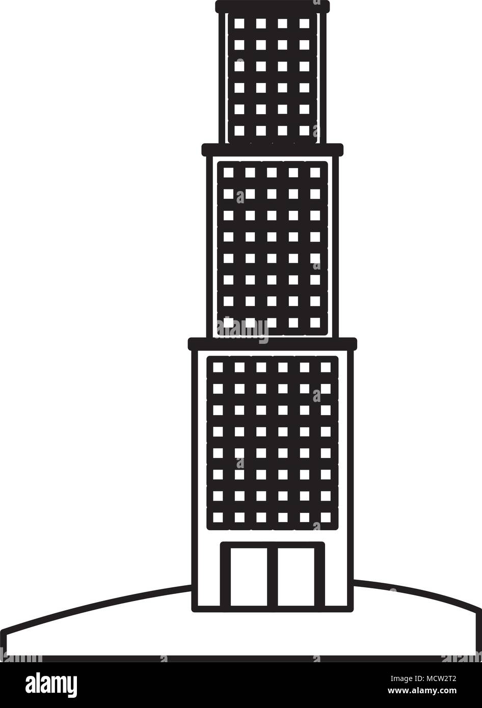 retro cityscape buildings icon Stock Vector Image & Art - Alamy