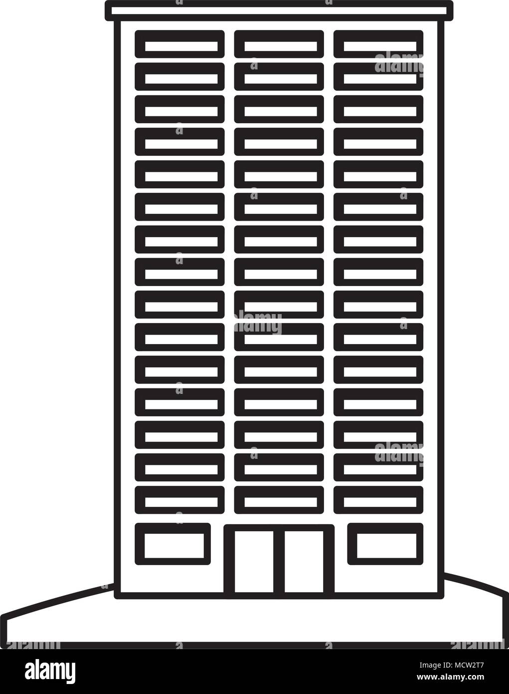 retro cityscape buildings icon Stock Vector Image & Art - Alamy