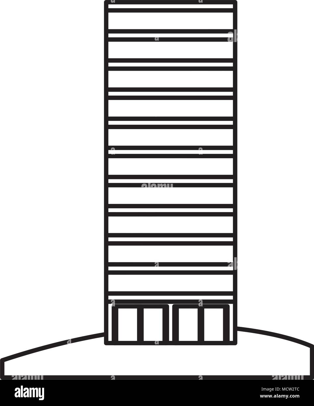 retro cityscape buildings icon Stock Vector Image & Art - Alamy