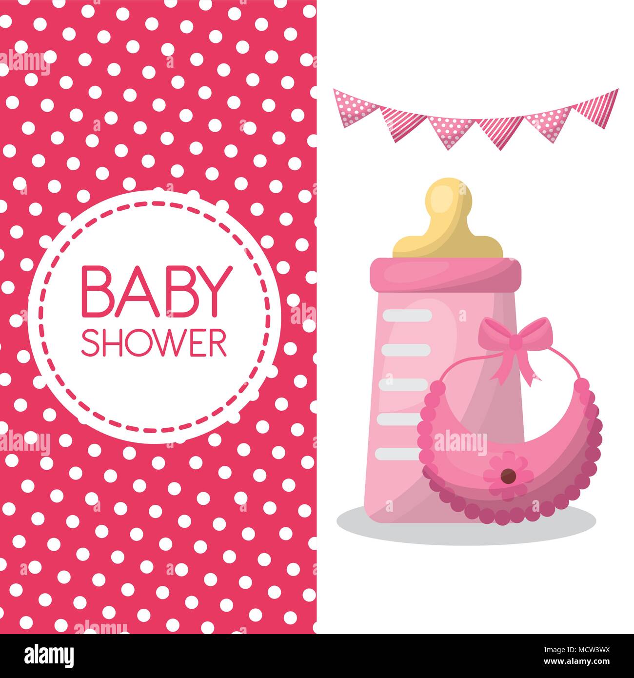 baby shower card Stock Vector Image & Art Alamy