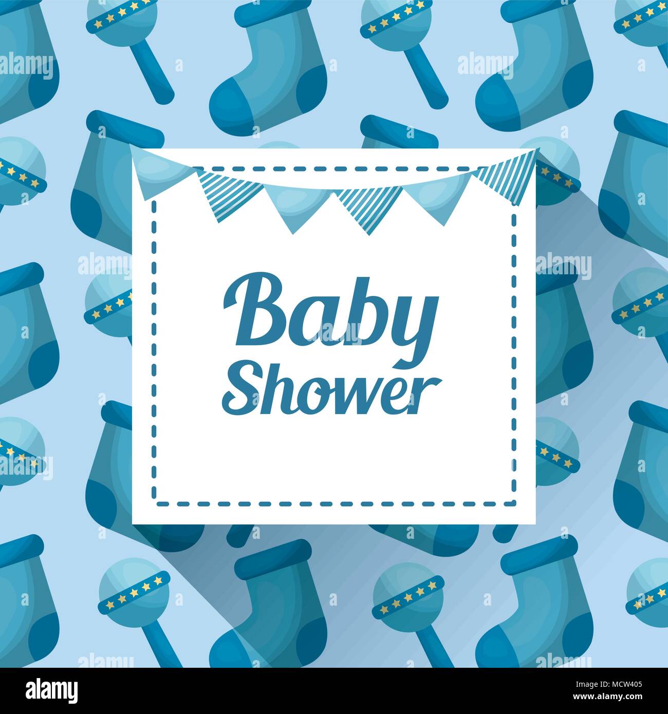 baby shower card Stock Vector Image & Art Alamy