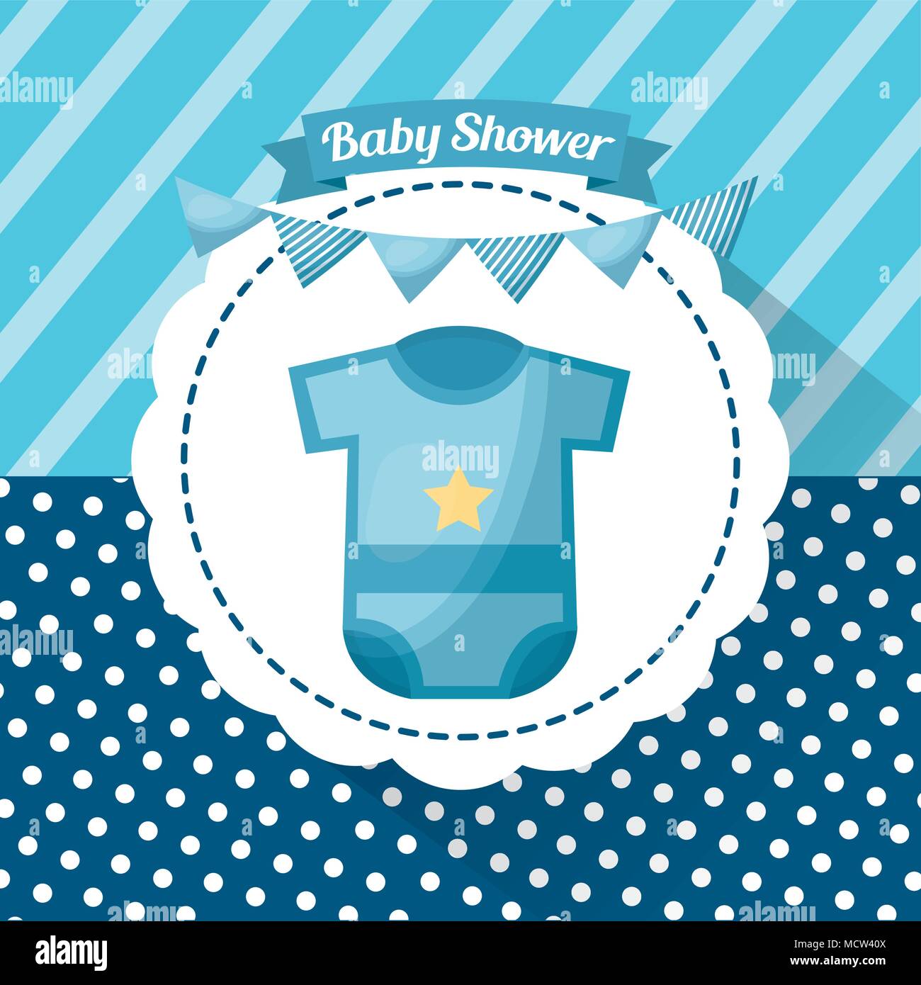 baby shower card Stock Vector Image & Art Alamy