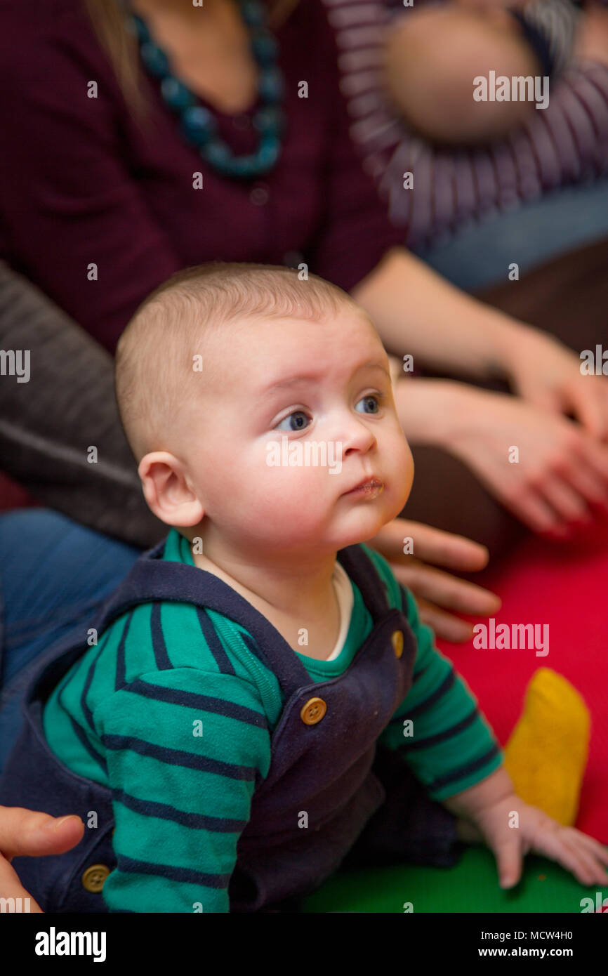 Playgroup, mother and baby group, UK Stock Photo