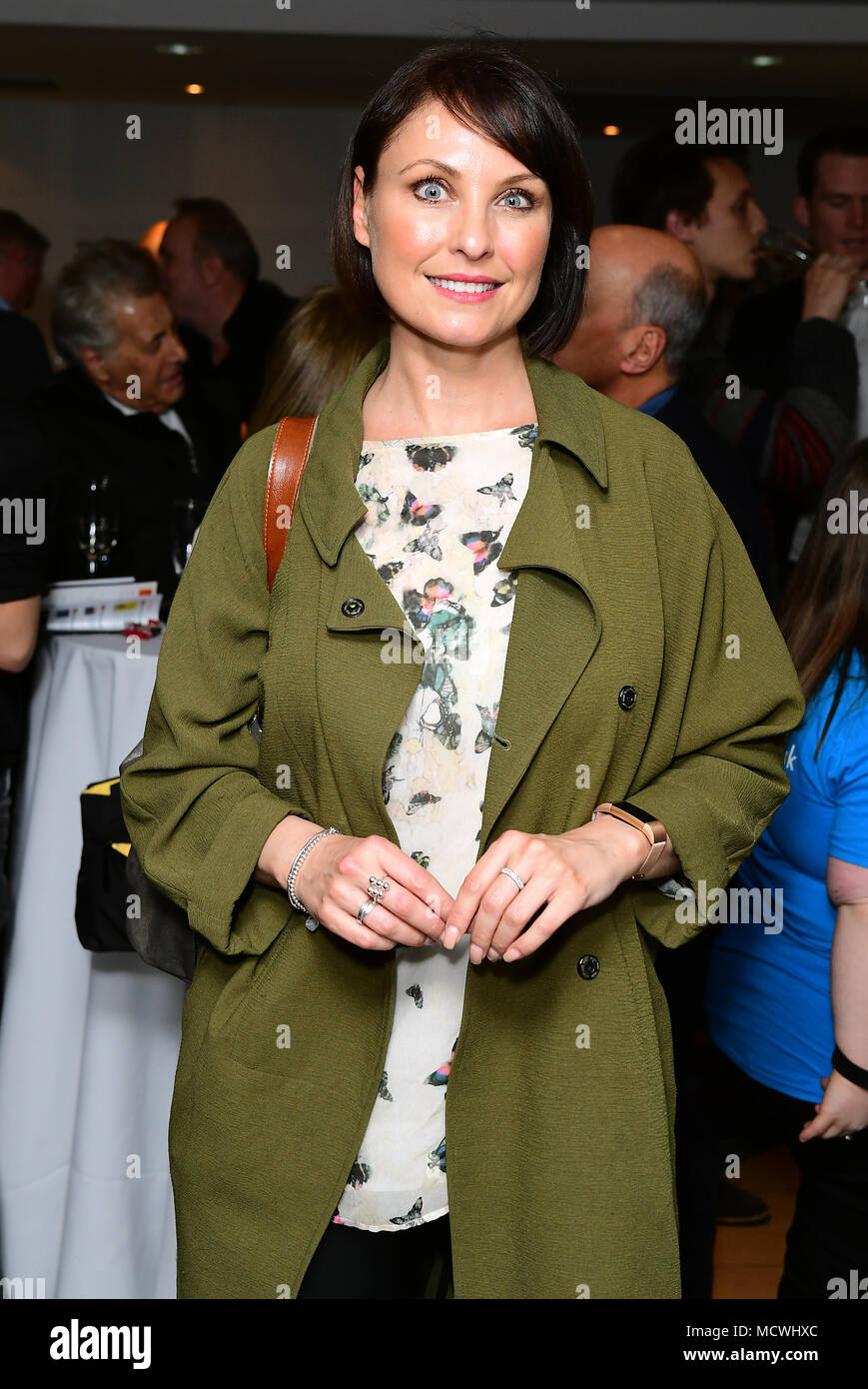 Emma Barton attending An Evening with Chickenshed at the ITV Studios at Southbank in London. Picture date: Tuesday April 17, 2018. Photo credit should read: Ian West/PA Wire Stock Photo