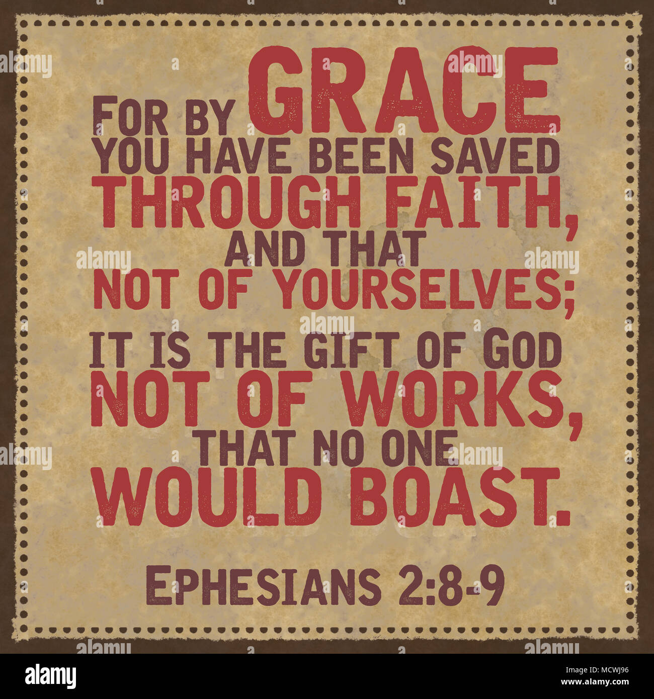 Saved By Grace Through Fath Tattoo