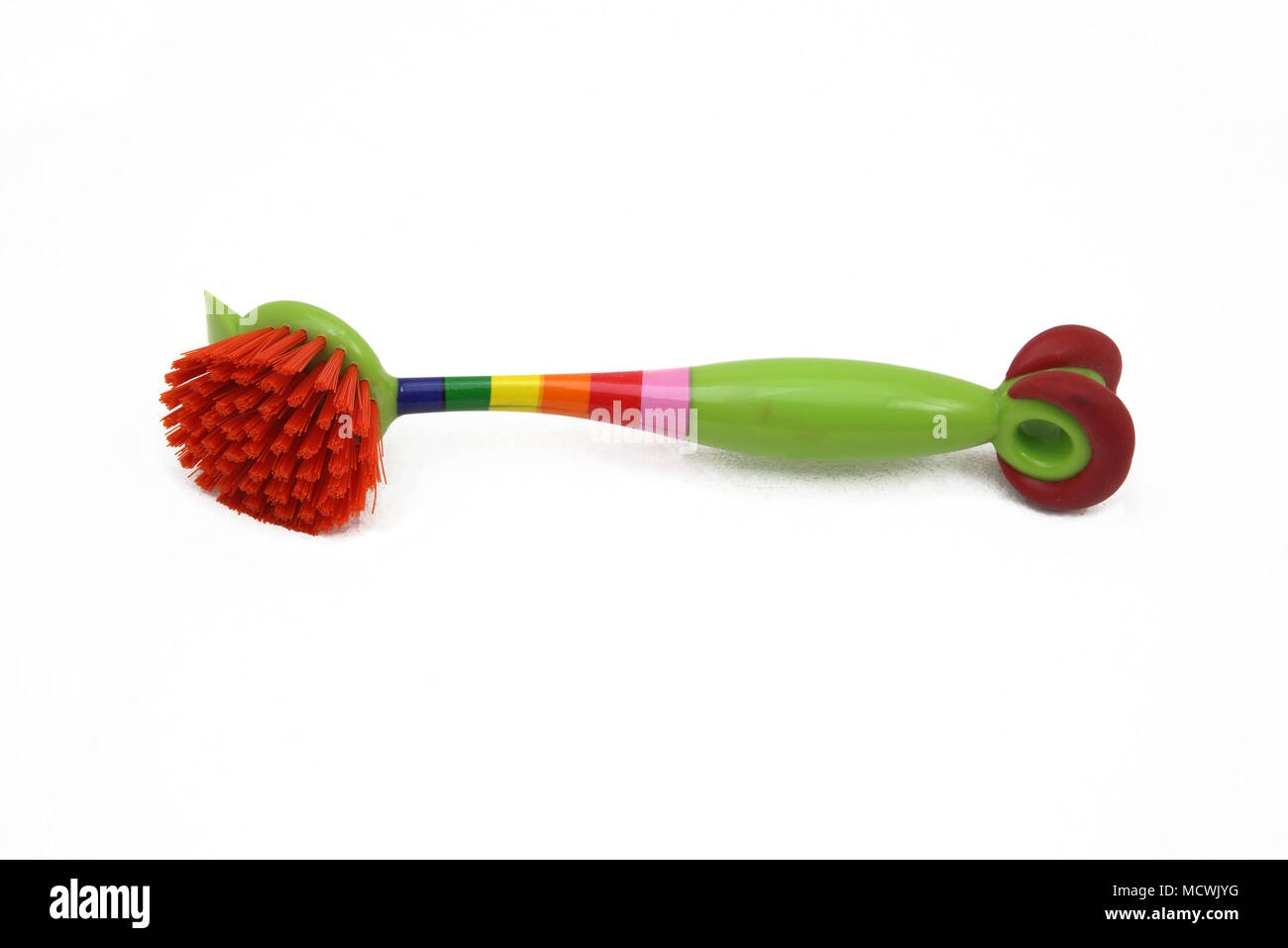 Colourful Washing Up Brush Stock Photo