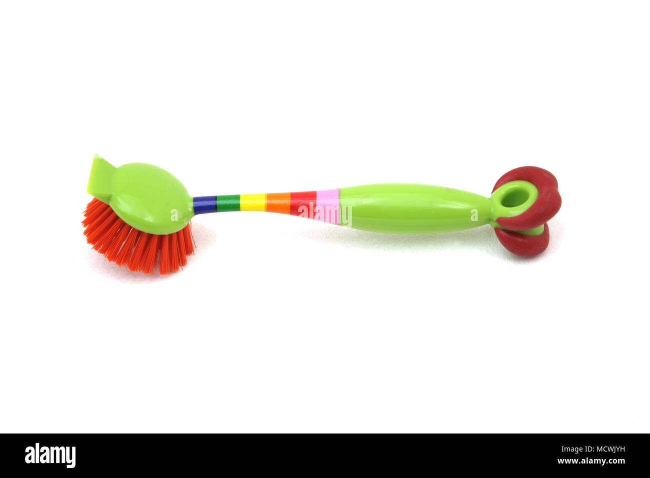 Colourful Washing Up Brush Stock Photo