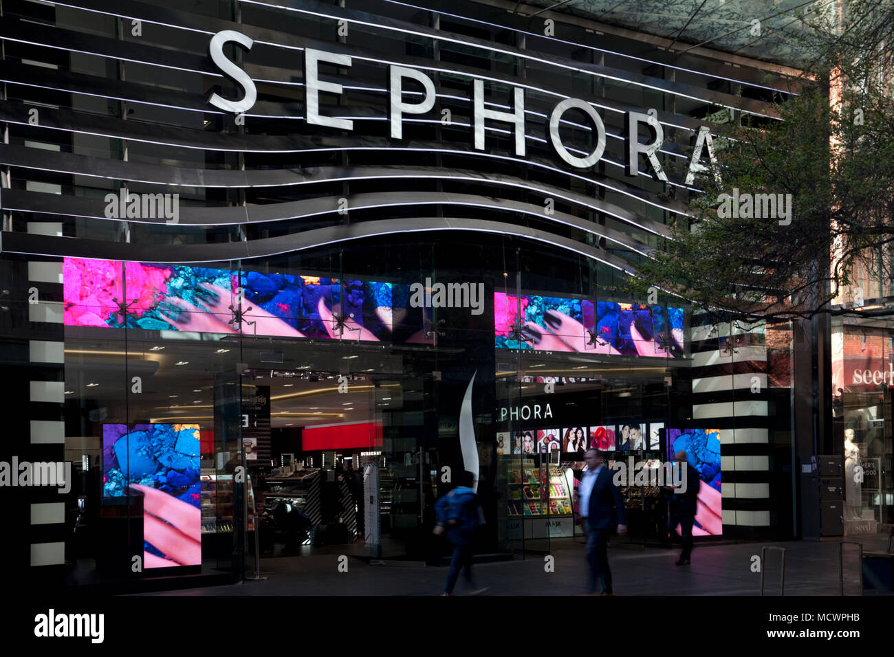 sephora pitt street central business district sydney new south wales australia Stock Photo Alamy