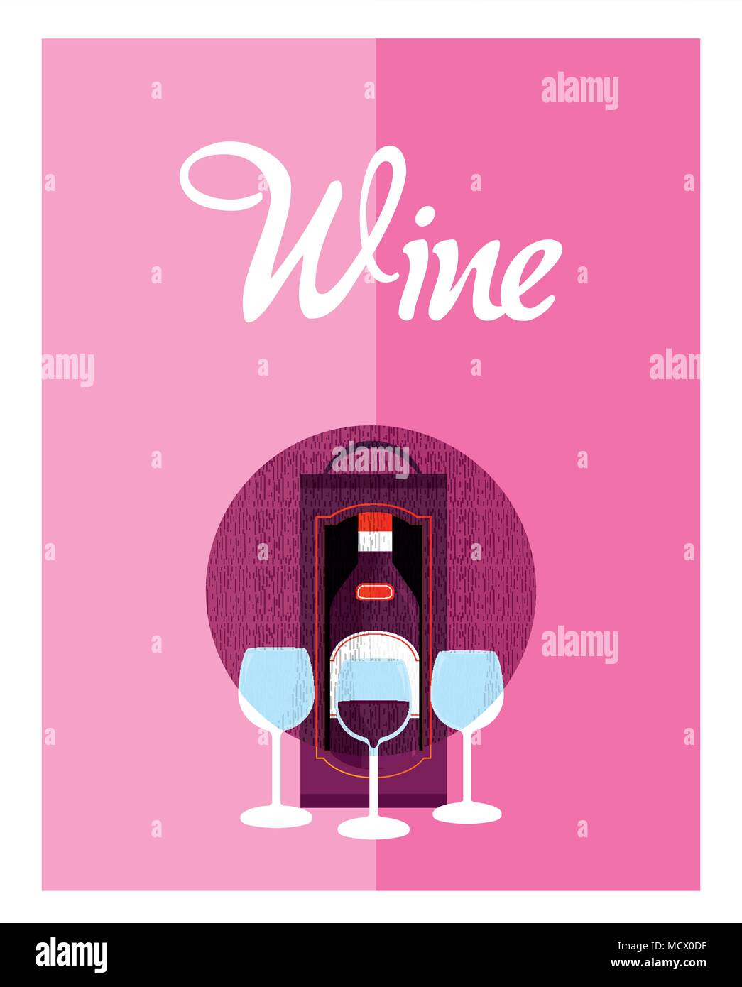 Wine menu cover Stock Vector Image & Art Alamy