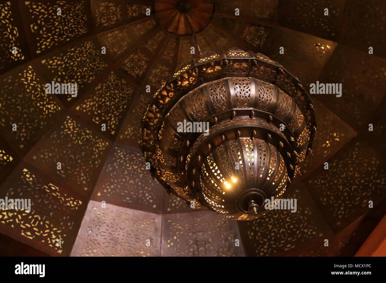 Ornate Moroccan Lantern Stock Photos Ornate Moroccan Lantern