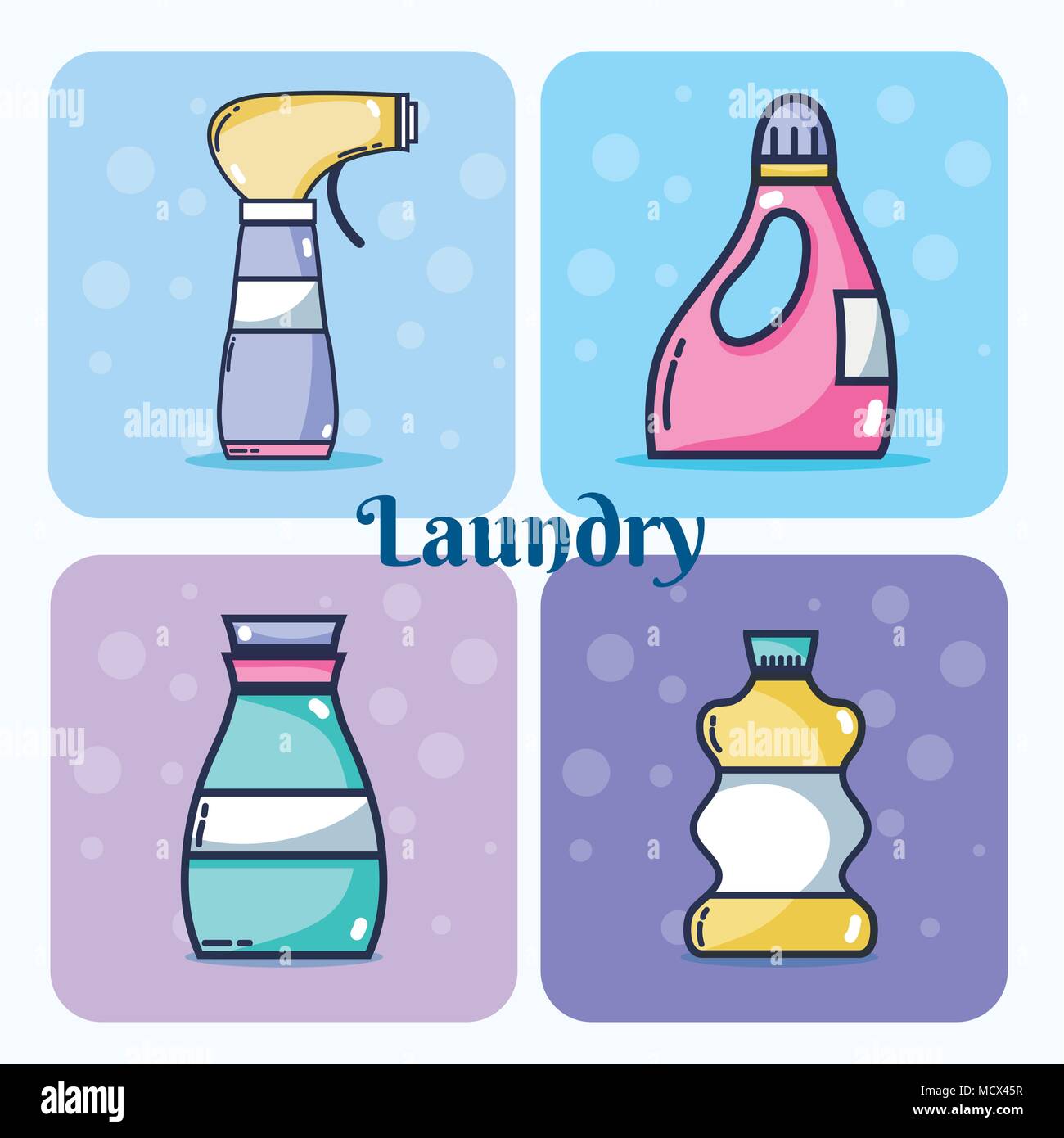 Set of detergent bottles Stock Vector Image & Art - Alamy