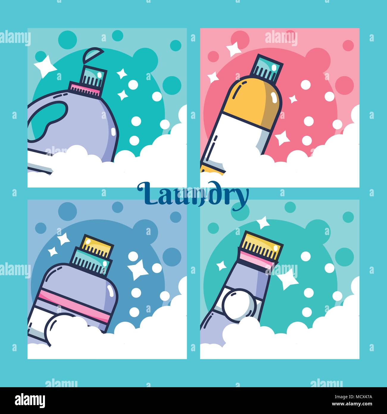 Set of detergent bottles Stock Vector Image & Art - Alamy