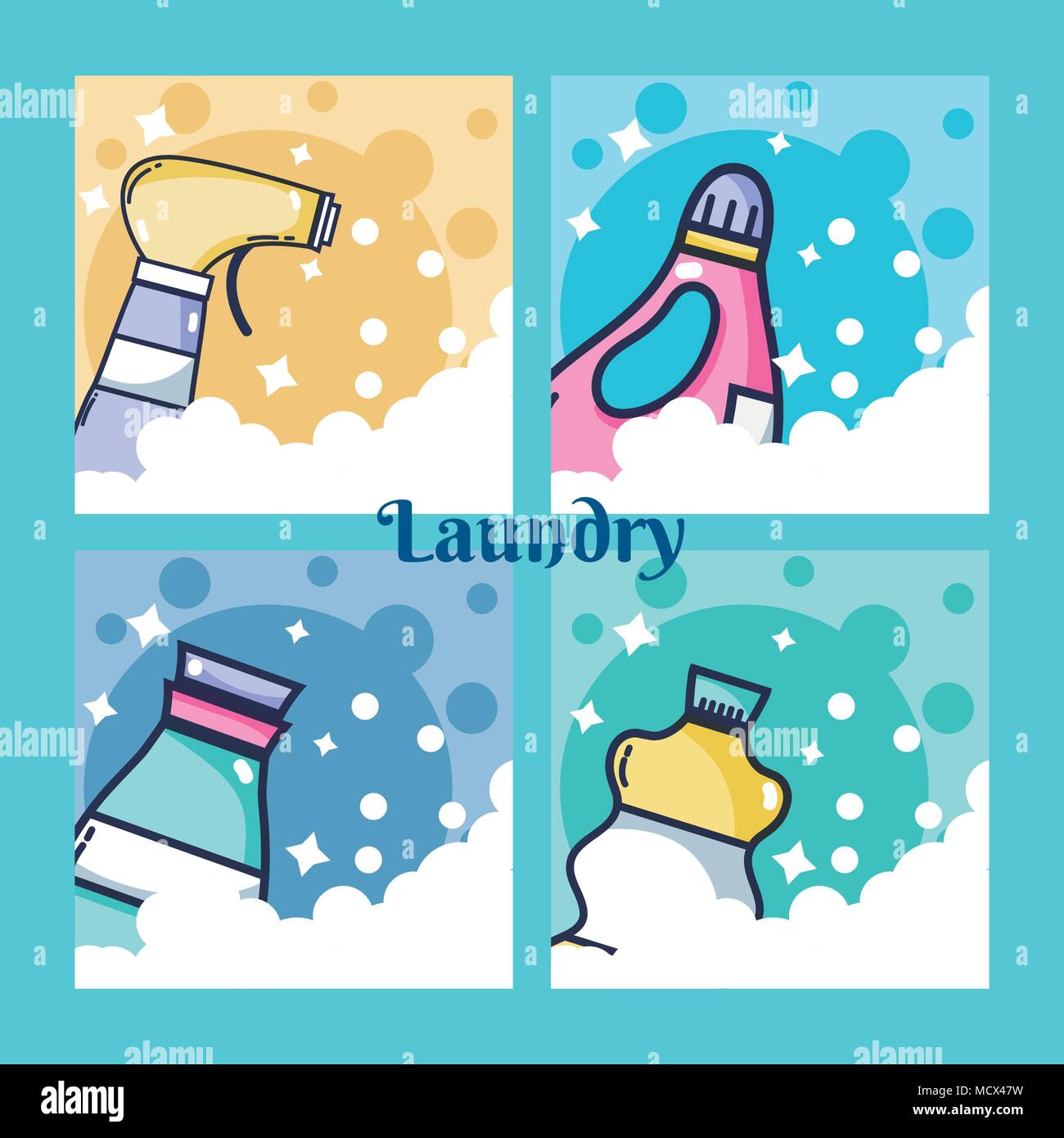 Set of detergent bottles Stock Vector Image & Art - Alamy