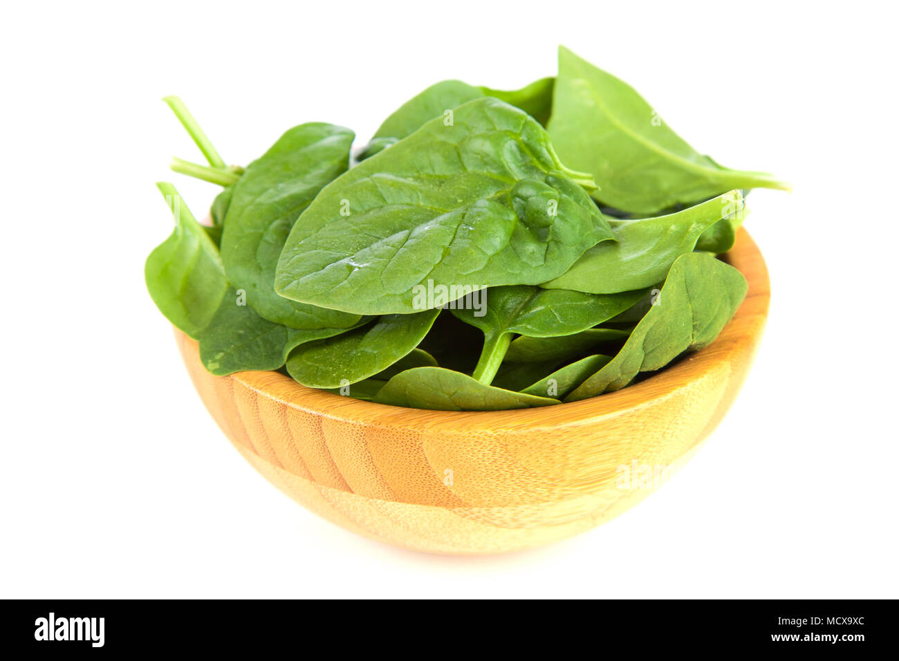 Baby spinach leaves Stock Photo - Alamy