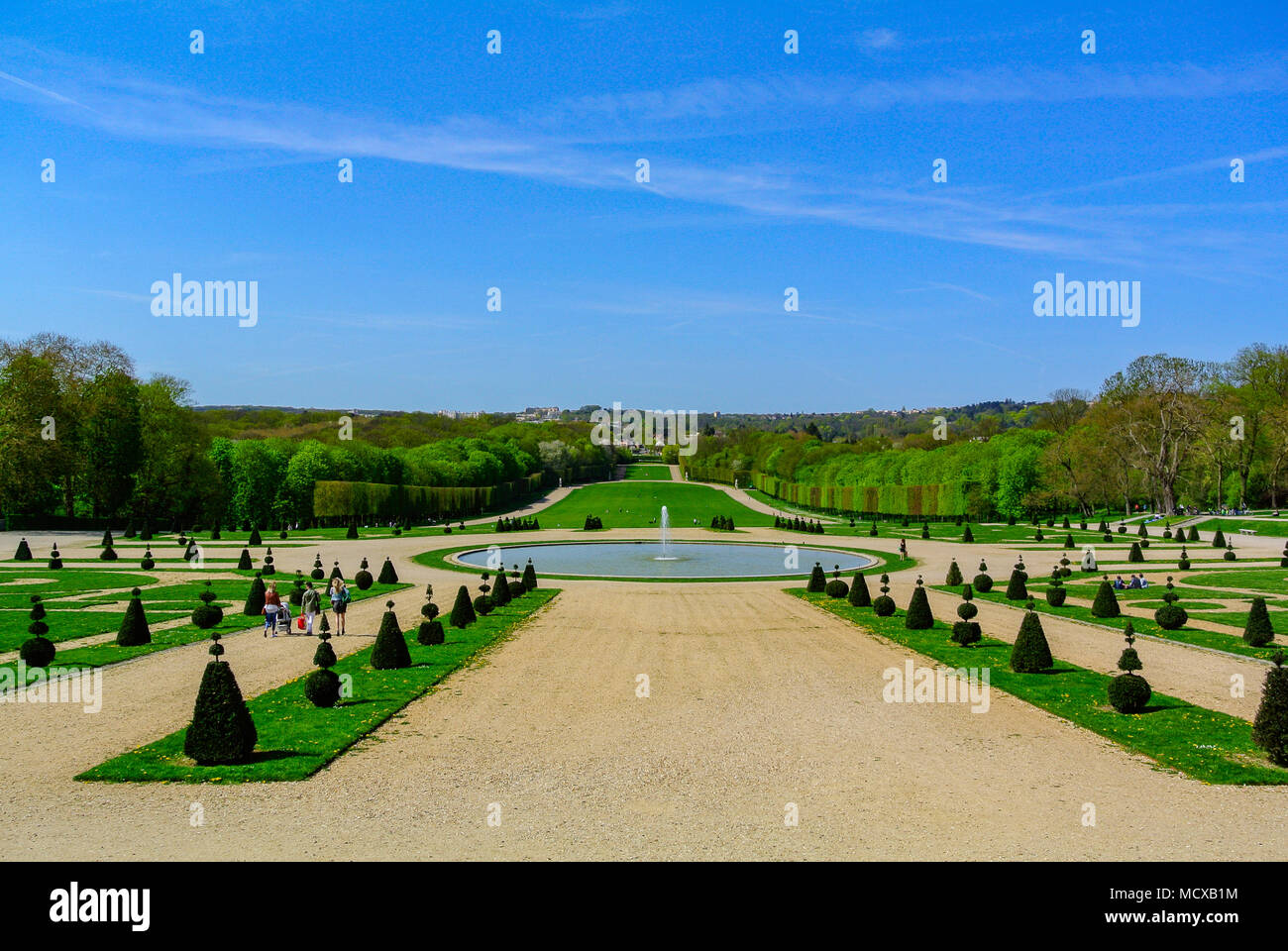 Parc De Sceaux Antony France Stock Photo 180058976 Alamy