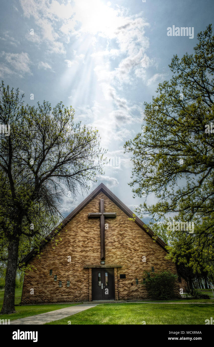 The Chaplain Tracy Memorial Chapel is open to visitors at Camp Grafton